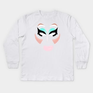 Trixie Mattel--The MUG w/o tagline Kids Long Sleeve T-Shirt